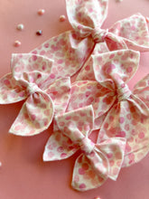 Load image into Gallery viewer, The Pink Abstract Glitter Bow
