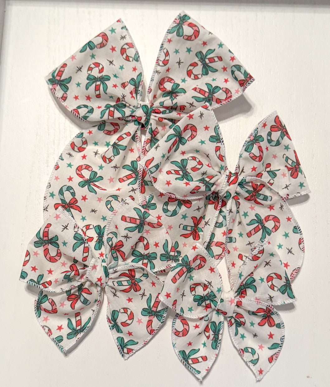 The Candy Cane Bow