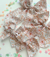 Load image into Gallery viewer, The White Bunny Floral Bow Pre-Order
