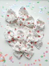 Load image into Gallery viewer, The Delicate Floral Double Gauze Bow
