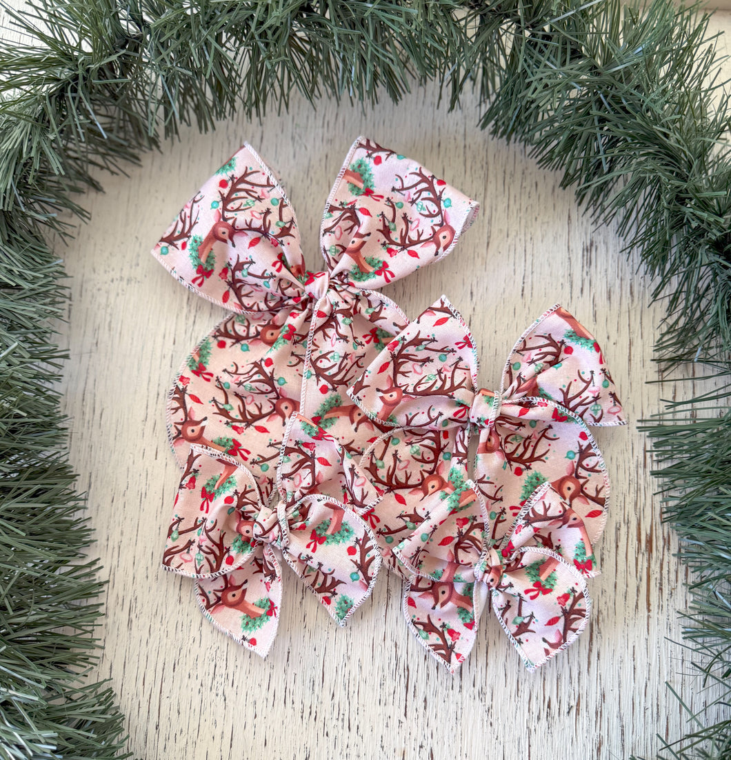 The Festive Reindeer Wholesale Bow