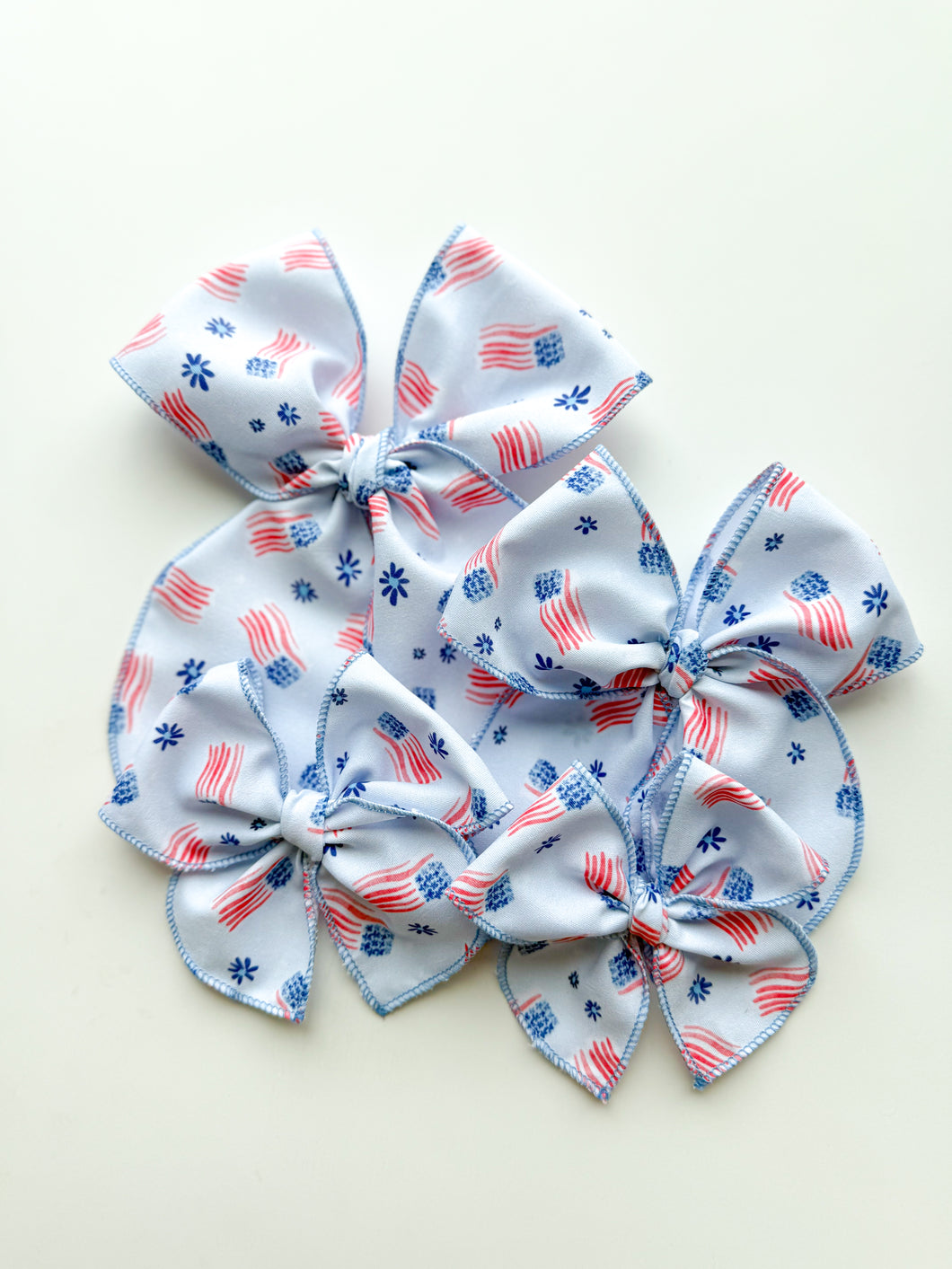 The Watercolor Flag Bow Preorder