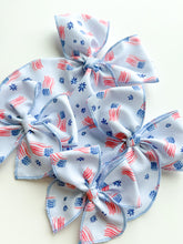Load image into Gallery viewer, The Watercolor Flag Bow Preorder
