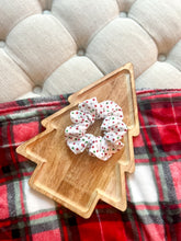 Load image into Gallery viewer, The Christmas Dots Scrunchie

