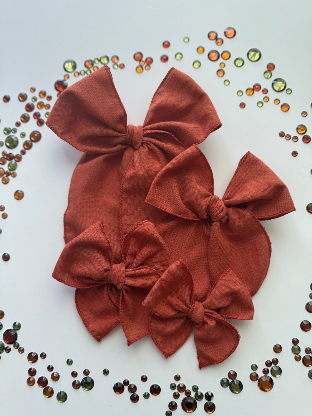The Burnt Orange Wholesale Bow