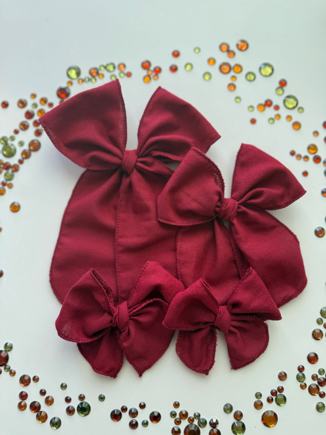 The Deep Red Wholesale Bow